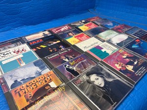 Bulk Lot of 25 Jazz & Big Band Music CDs - Various Artists (Wynton Marsalis, Sammy Davis Jr, Telarc, Chesky)