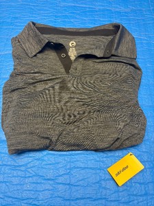 New Ski-Doo BRP Mens Tech Polo Shirt - Charcoal Grey, Size XL (PKG #219 704 256)
