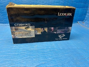 Genuine Lexmark C736H1KG Black High Yield Return Program Toner Cartridge (C736, X736, X738)