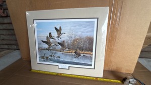 Russ Duerksen On Thin Ice Signed Limited-Edition Canada Goose Print