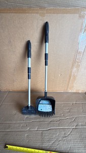 Long-Handled Pet Waste Scoop and Rake Set