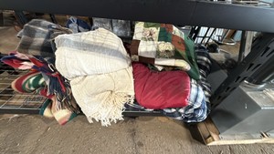 Large Assortment of Blankets, Throws, Quilts & Moving Pads
