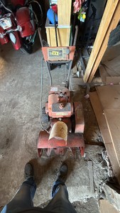 Vintage Craftsman 420 Gas Snowblower  Untested
