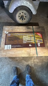 New-in-Box 4 ft. x 4 ft. Heavy-Duty Drag Harrow  Assembly Required