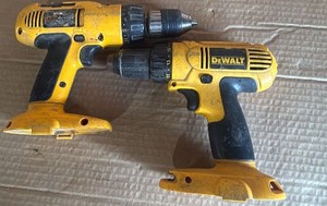 Two DeWalt 18V Cordless Drills  Both Working, Tools Only