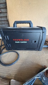 YESWELDER FLUX-135PRO Flux-Core Welder with Marquette Helmet  Wire-Feed Issue