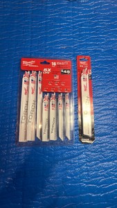 New Sealed Milwaukee & Diablo Reciprocating Saw Blade Assortment