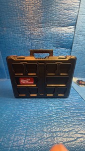 New Milwaukee Red & Black Molded Hard Tool Case  Empty, Out of Box