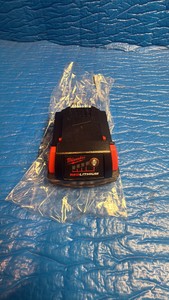 New Milwaukee M12 REDLITHIUM Battery  Out of Packaging, 2026 Date Code