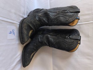 Los Altos Western Boots-Stingray Skin-Size 7.5