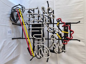 LeBatt Blue Neon Sign
