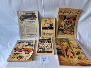 VINTAGE - 6 Different articlesbooks from the