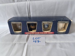 NEW IN BOX - LA Dodgers Shot Glasses