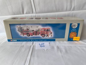 NEW IN BOX- Die Cast Replica Firetruck