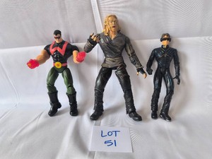 VINTAGE- 3 Action Figure Dolls