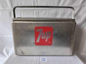 1950s 7-UP Aluminum Cooler