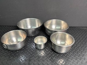 Stainless Steel Mixing Bowl Set (Lot of 5)