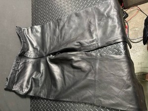 Alfani Genuine Leather Pants Size 34 X 32L