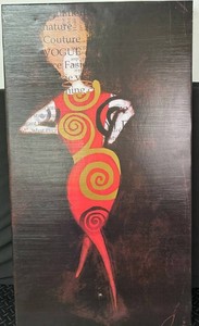 Fashion Figure Canvas Wall Art