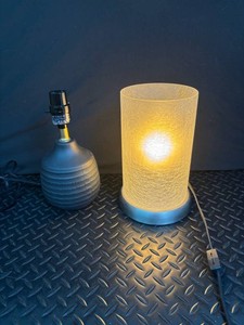 Textured Table Lamps (Lot of 2)