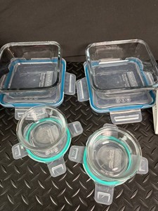 Snapware Total Solution Glass Storage Set (Lot of 6)