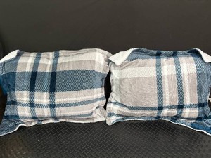 Plaid Pillows 24 X 27 X 8 in (Pair)