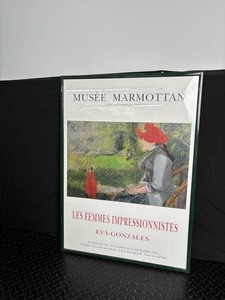 Eva Gonzales Musee Marmottan Les Femmes Impressionnistes Framed Poster