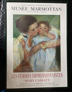 Mary Cassatt Les Femmes Impressionnistes Framed Museum Poster