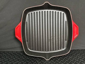 12 in Square Cast Iron Grill Pan