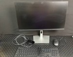 Dell Monitor Setup With Keyboard, Mouse & Webcam