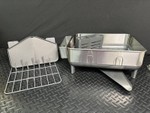 Simplehuman Compact Dish Drying Rack Brushed Stainless Steel