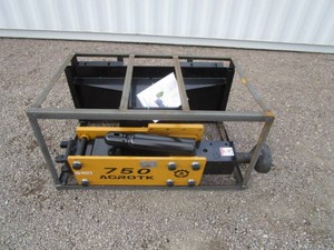 Agrotk 750 Skid Steer Post Pounder
