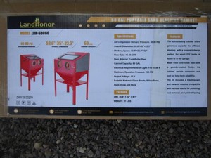LandHonor 60gal Sandblast Cabinet
