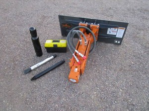 LandHonor Skid Steer Concrete Breaker