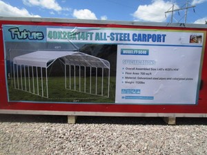 Future 20x20x14 Carport