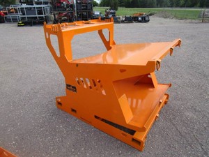 LandHonor Skid Steer Attachment Rack for Job Trailer