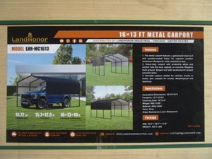 LandHonor 13x16 Carport