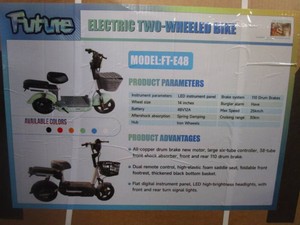 Future Electric Scooter Grey Color
