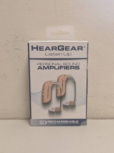 NEW HEARGEAR LISTEN UP PERSONAL SOUND AMPLIFIER