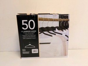 RUBBERIZED HANGERS 50PK