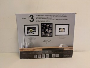 MIKASA HOME ACCENTS 3PC GALLERY FRAME SET