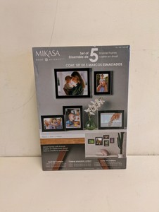 MIKASA HOME ACCENTS 5PC ENAMEL FRAME SET