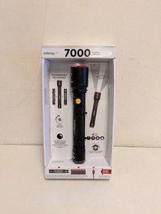 INFINITY X1 DUAL POWER FLASHLIGHT 7000 LUMENS
