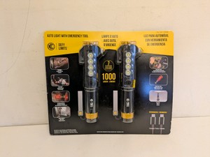 NEW KC AUTO LIGHT WITH EMERGENCY TOOL