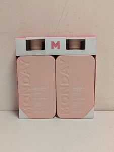 NEW MONDAY HAIRCARE SMOOTH SHAMPOO AND CONDITIONER