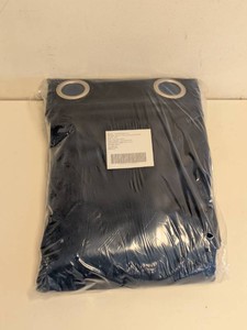 NEW VELVET TOTAL BLACKOUT PANEL PAIR NAVY
