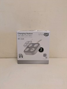 ULTRA PRO ELITE CHARGING STATION WITH USB A & C 6FT 1PK