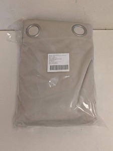 NEW VELVET TOTAL BLACKOUT PANEL PAIR OATMEAL