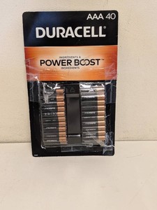DURACELL POWER BOOST AAA BATTERIES 40PK