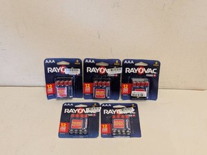 (5) RAYOVAC AAA FUSION BATTERIES 8PK